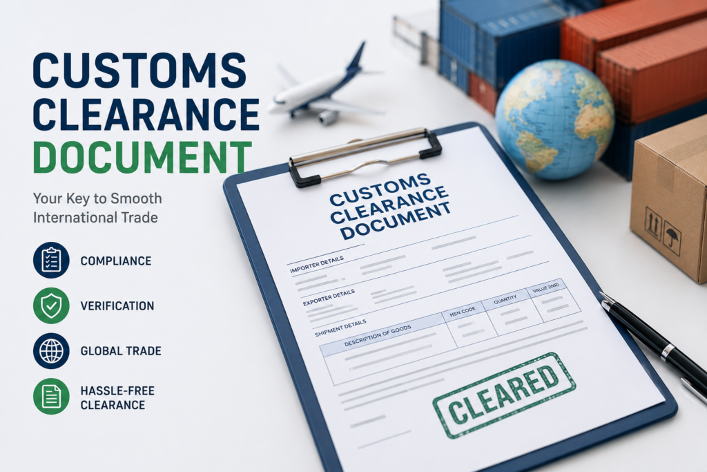Customs Clearance Documents